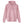 West Cork Folk pink organic cotton blend hoodie with kangaroo pocket and drawstring hood. Casual unisex fit.