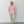 West Cork Folk pink organic cotton blend hoodie with a kangaroo pocket and drawstring hood, worn by a woman.